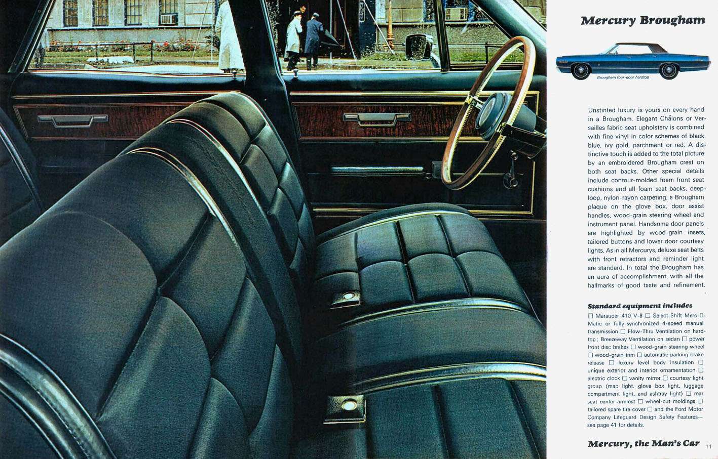 1967 Mercury Brochure Page 12